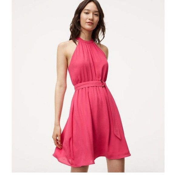 Halter top flowy dress Clearance